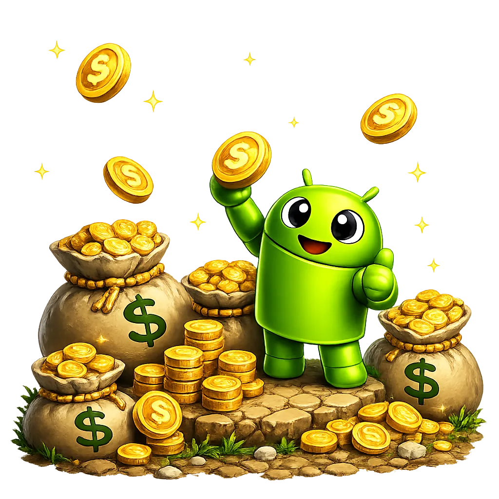 Android Gold Coins